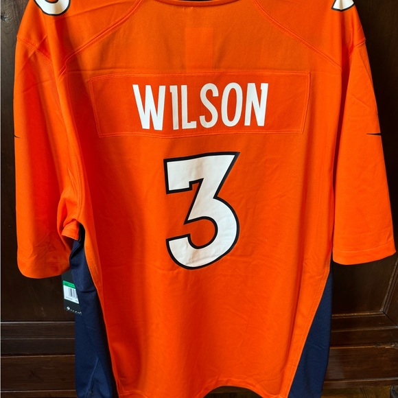 Authentic Nike - On Field Russell Wilson Denver Broncos Jersey - Picture 2 of 4